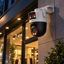 Cámara Wi-Fi Dahua P3D-3F Doble Lente 3MP 2K Exterior - lifestyle garage-night - Media Factory