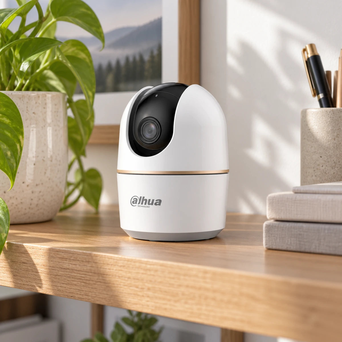 Cámara Wi-Fi Dahua H3A 3MP 2K 360° Interior - lifestyle family-interior - Media Factory