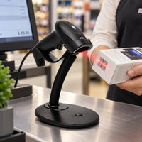 Lector de Códigos SAT AI204 Plus 1D y 2D USB - lifestyle retail-checkout - Media Factory POS