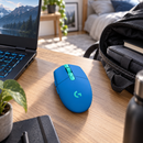 Mouse Gamer Inalámbrico Logitech G305 LIGHTSPEED Azul - escena lifestyle 2 de uso real