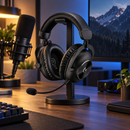 Diadema Gamer Inalámbrica Logitech G PRO X 2 LIGHTSPEED Negra - escena lifestyle 2 de uso real