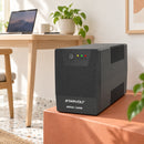 UPS STARVOLT interactiva 400 VA / 240 W, 6 tomas — espacio de trabajo en casa