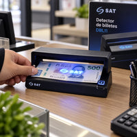 Detector de Billetes SAT DBL11 UV y Marca de Agua - lifestyle retail-verification - Media Factory POS