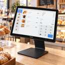 Todo en uno POS SAT AX156 Android 14 4GB 64GB táctil 15,6 pulgadas — terminal táctil en una panadería