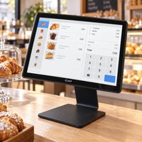 Todo en uno POS SAT AX156 Android 14 4GB 64GB táctil 15,6 pulgadas — terminal táctil en una panadería