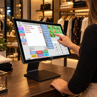 Todo en uno POS SAT AX156 Android 14 4GB 64GB táctil 15,6 pulgadas — atención de ventas en una boutique