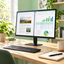Monitor LG 24U411B-B IPS Full HD 144 Hz de 23,8 pulgadas — monitor en un espacio de trabajo luminoso