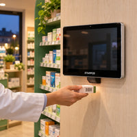 Star POS PC116A en farmacia; escena ilustrativa de uso