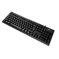 Teclado Alámbrico Genius KB-100 USB Negro - vista 1