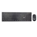 Combo Inalámbrico Basik Tech BSK300C Teclado y Mouse Negro - vista 1