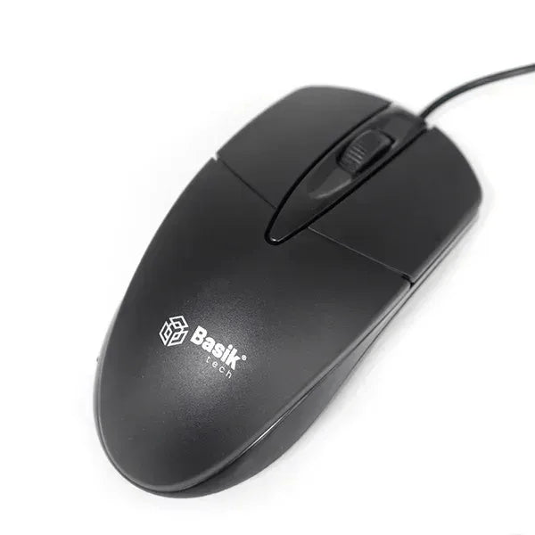 Mouse USB Basik Tech BSK700M Negro