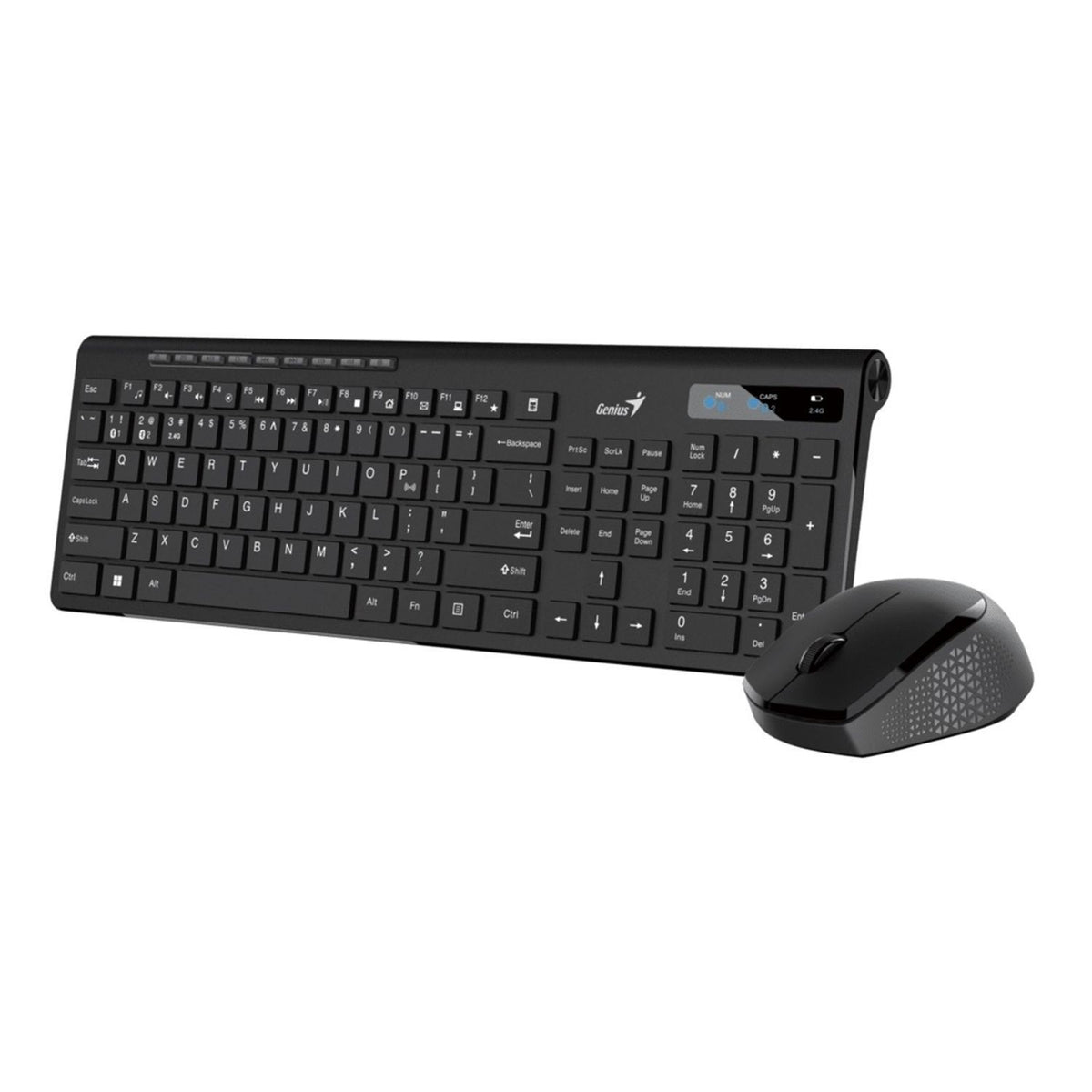 Combo Inalámbrico Genius SlimStar 8230 Bluetooth y 2,4 GHz Negro - vista 2