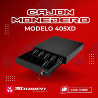Arte oficial 3Bumen cajón monedero 405XD, cinco puestos, alta resolución
