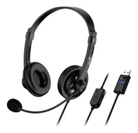 Diadema Genius HS-230U USB-A con Micrófono Negra - vista 1