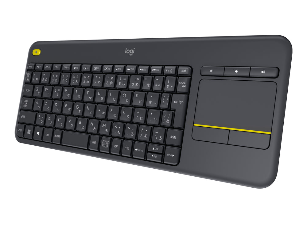 Teclado con Touch Pad Logitech K400 Plus Inalámbrico
