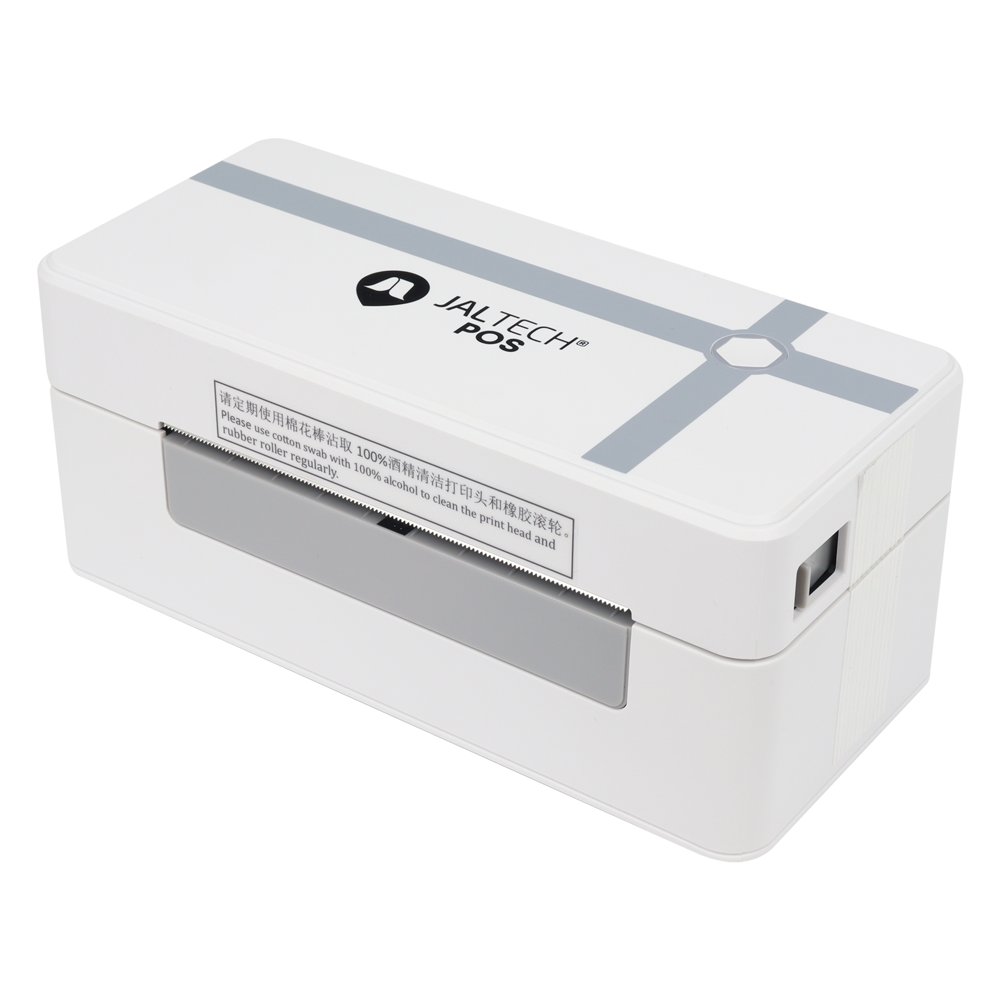 Impresora de etiquetas Jaltech BT-461P USB y Bluetooth con base