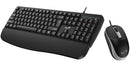 Combo Alámbrico Genius KM-123 Teclado y Mouse USB con Reposamuñecas - vista 1