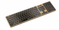 Teclado Inalámbrico Genius SlimStar 7250BT Pine Wood Bluetooth - vista 1
