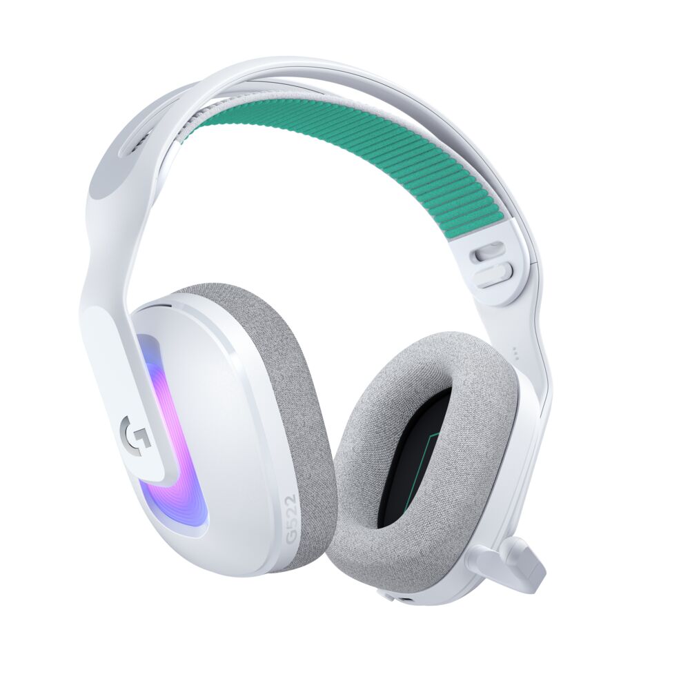Auriculares Gamer Inalámbricos Logitech G522 LIGHTSPEED con RGB - Blanco
