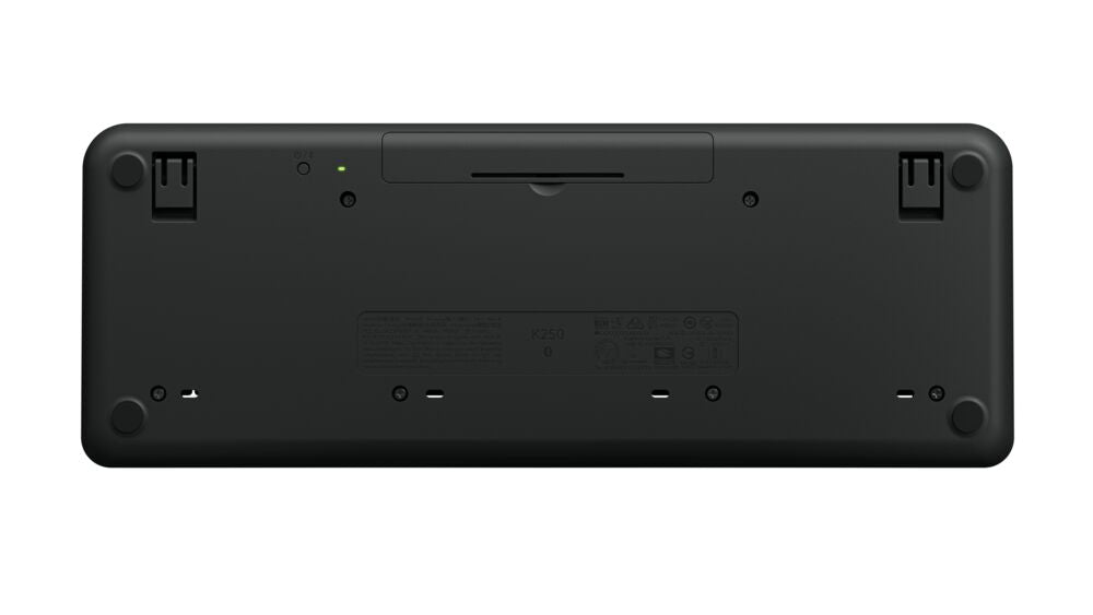 Teclado Inalámbrico Bluetooth Logitech K250 con Diseño Compacto - Negro