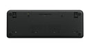 Teclado Inalámbrico Bluetooth Logitech K250 con Diseño Compacto - Negro