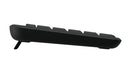 Teclado Inalámbrico Bluetooth Logitech K250 con Diseño Compacto - Negro