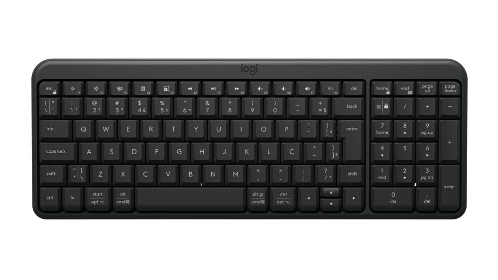 Teclado inalámbrico Logitech K250 compacto negro