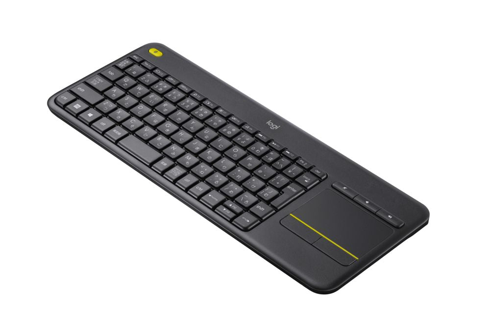 Teclado con Touch Pad Logitech K400 Plus Inalámbrico