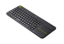 Teclado con Touch Pad Logitech K400 Plus Inalámbrico