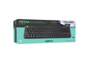Teclado con Touch Pad Logitech K400 Plus Inalámbrico