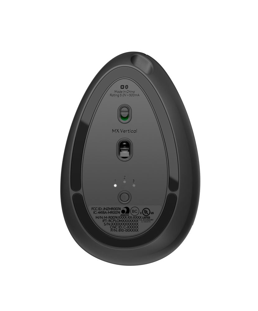 Mouse Logitech MX Vertical Inalámbrico Bluetooth