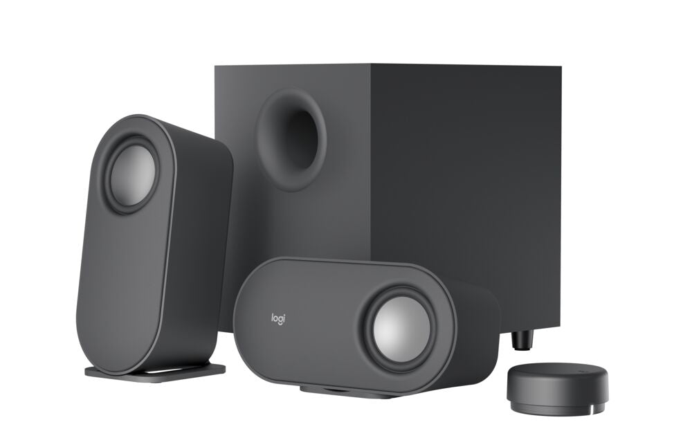 Parlantes 2.1 Bluetooth Logitech Z407 con subwoofer y dial inalámbrico