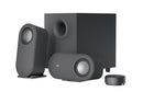 Parlantes 2.1 Bluetooth Logitech Z407 con subwoofer y dial inalámbrico