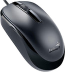 Mouse Alámbrico Genius DX-120 USB Negro 1200 DPI - vista 1