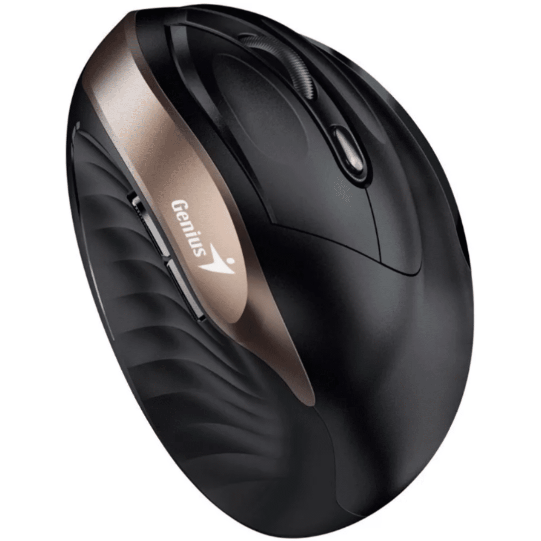Mouse Vertical Inalámbrico Genius Ergo 8250S Champagne Gold - vista 1