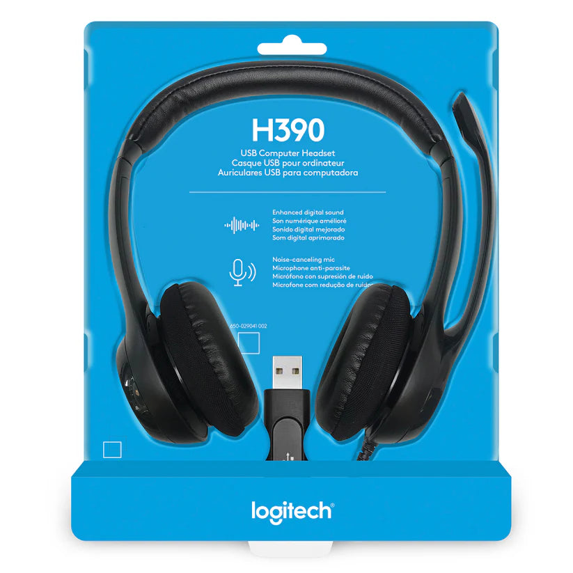 Auriculares con Micrófono USB Logitech H390