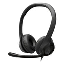 Auriculares con micrófono USB Logitech H390 negros para videollamadas