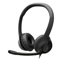 Auriculares con micrófono USB Logitech H390 negros para videollamadas
