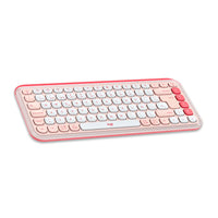 Combo Logitech POP Icon Teclado y Mouse Bluetooth - Rosado