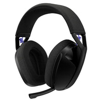 Audífonos gamer inalámbricos Logitech G321 LIGHTSPEED negros con micrófono