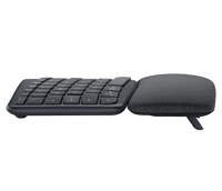 Teclado ergonómico Logitech ERGO K860 US, vista lateral oficial