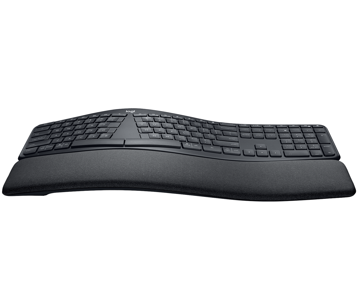 Teclado ergonómico Logitech ERGO K860 US, vista frontal oficial