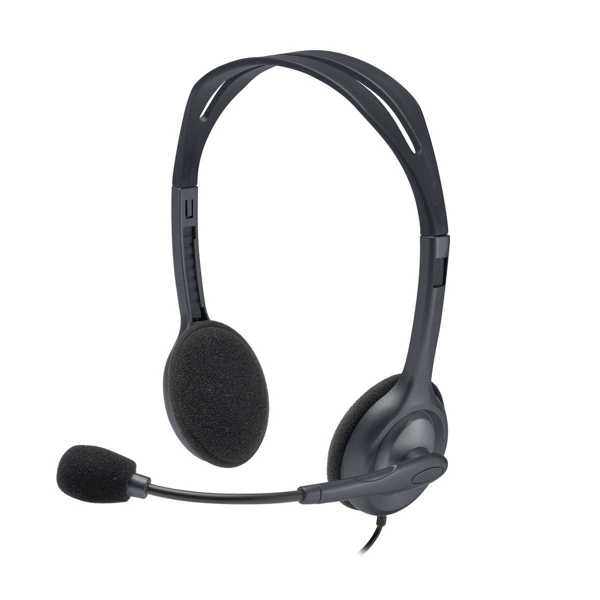 Diadema Logitech H111 Estéreo con Micrófono 3,5 mm - vista 1