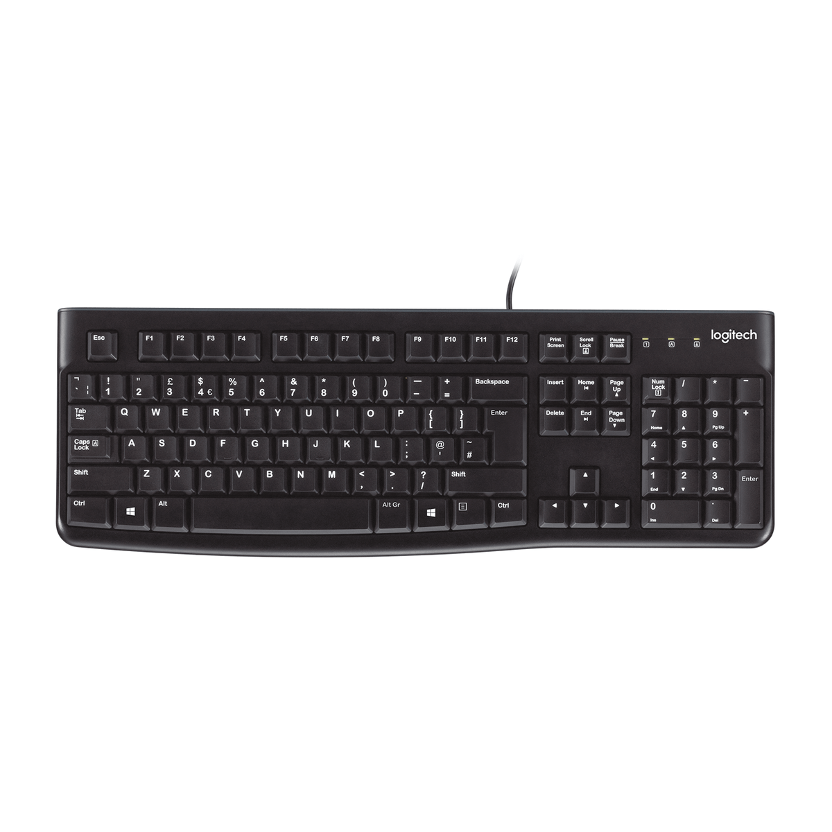 Teclado USB Logitech K120 Negro - vista 1