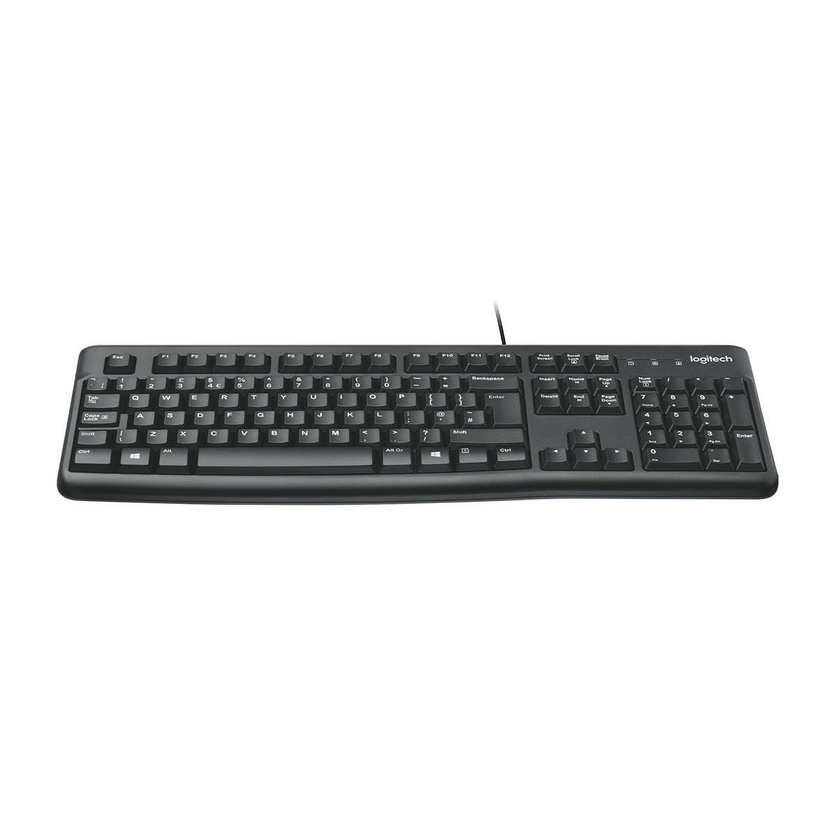 Teclado USB Logitech K120 Negro - vista 2