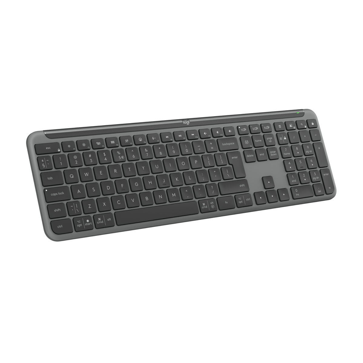 Teclado Inalámbrico Logitech Signature Slim K950 Grafito - vista 2