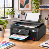 Impresora Canon PIXMA G3180 MegaTank WiFi dúplex automático — escena lifestyle de uso