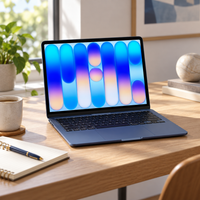 Apple MacBook Neo A18 Pro 8GB 256GB 13 pulgadas Índigo — escena lifestyle de uso