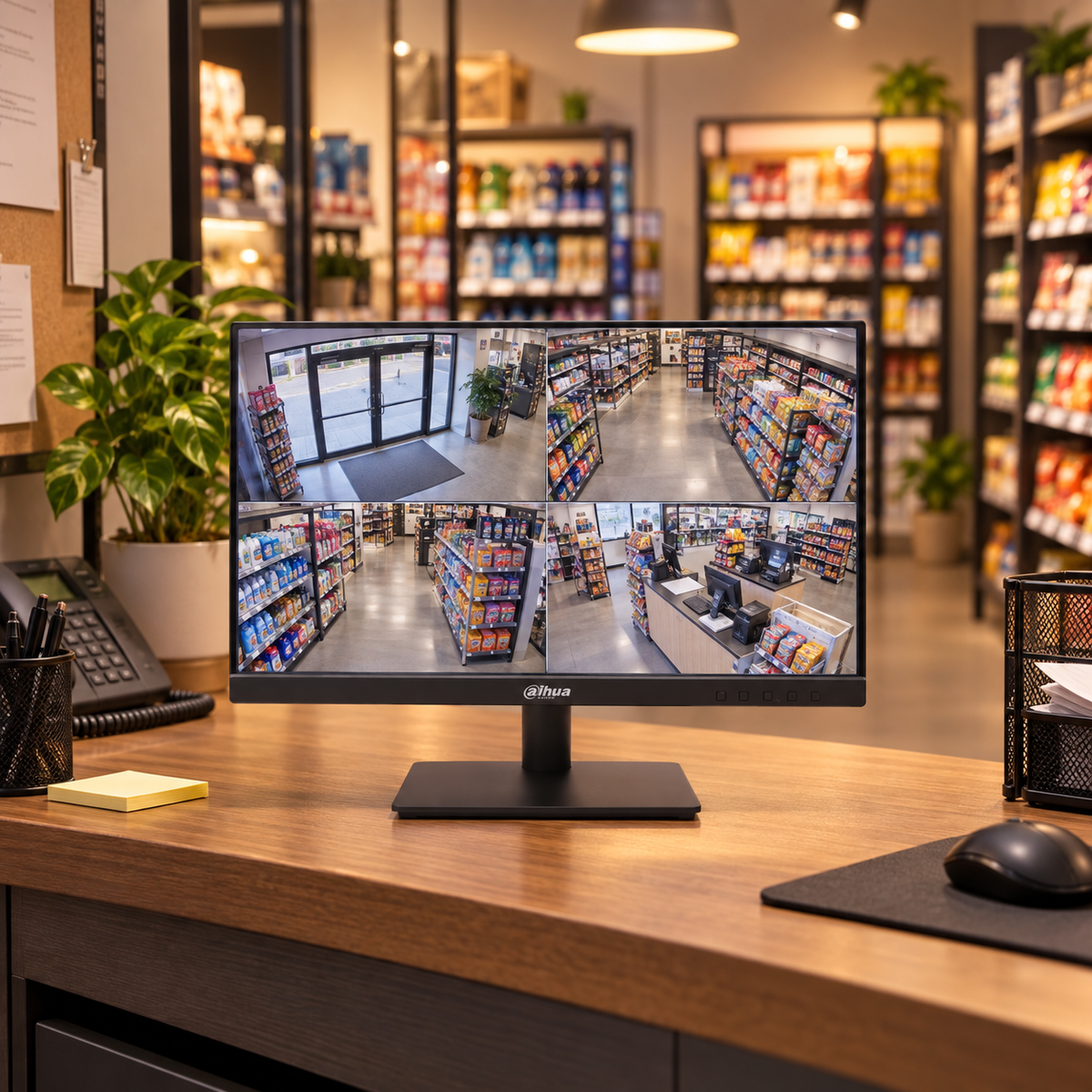 Monitor Dahua DHI-LM22-A211Y 21,45 pulgadas IPS FHD 120 Hz — escena lifestyle 2 de 3