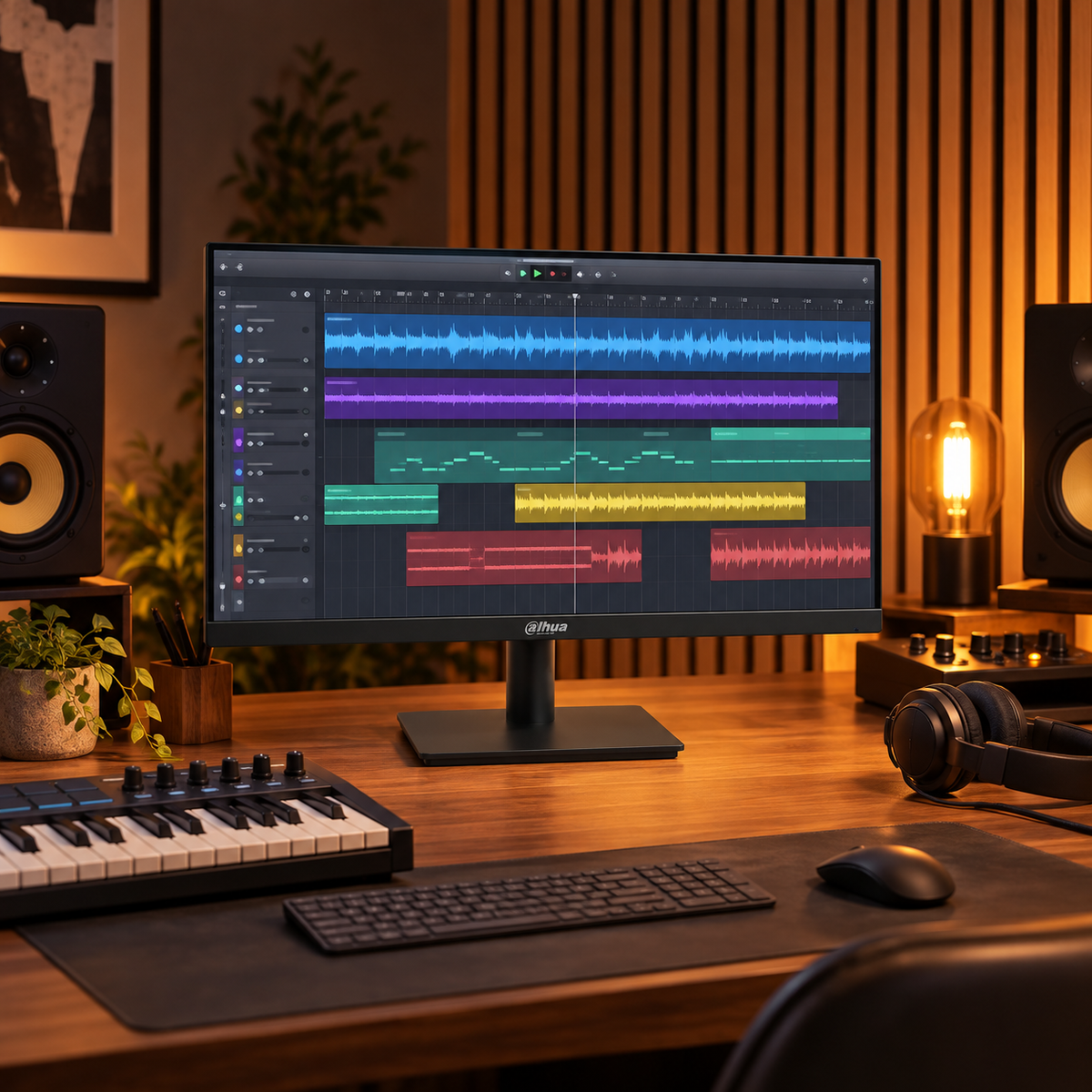 Monitor Dahua DHI-LM24-A221Y 23,8 pulgadas IPS FHD 144 Hz — escena lifestyle 3 de 3